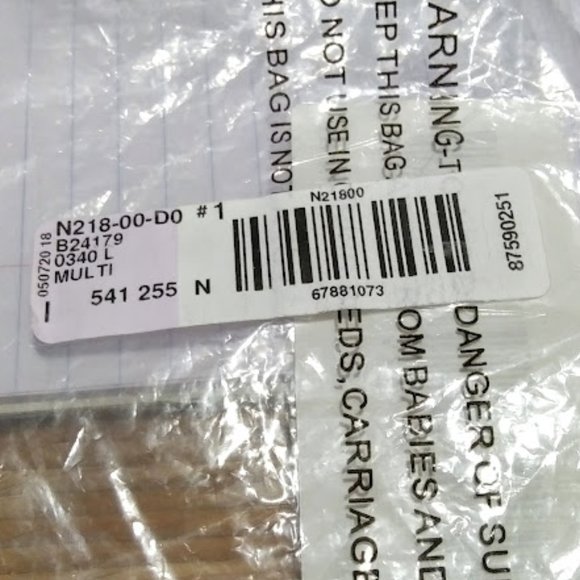 ENDLESS DESIGN WOMEN'S L, TOP, MULTI COLOR STRIPES - Picture 6 of 6